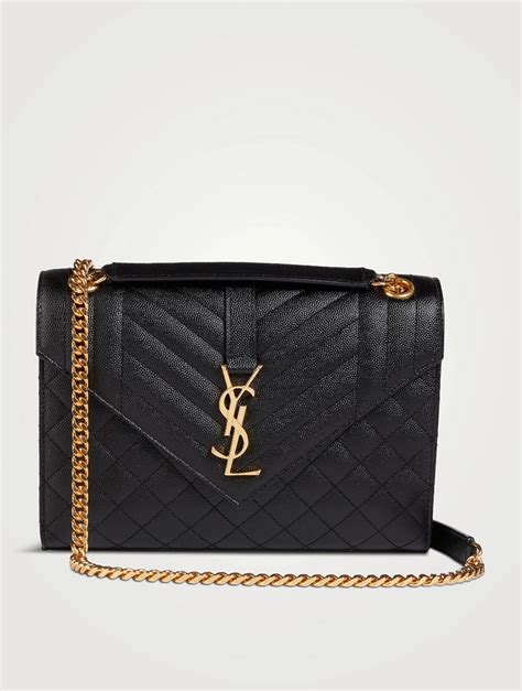 ysl triangle bag replica|ysl monogram envelope bag.